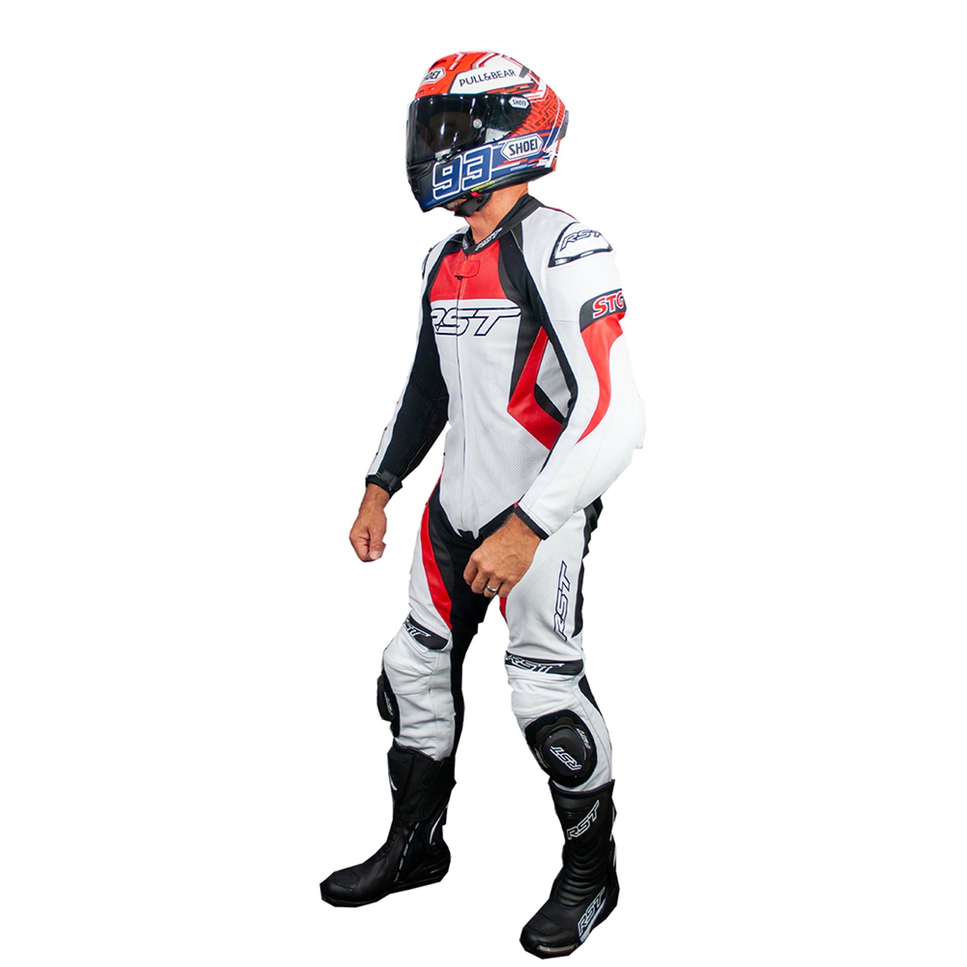 RST STG EVO 4 One Piece Leather Race Suit-Motorcycle Race Suit