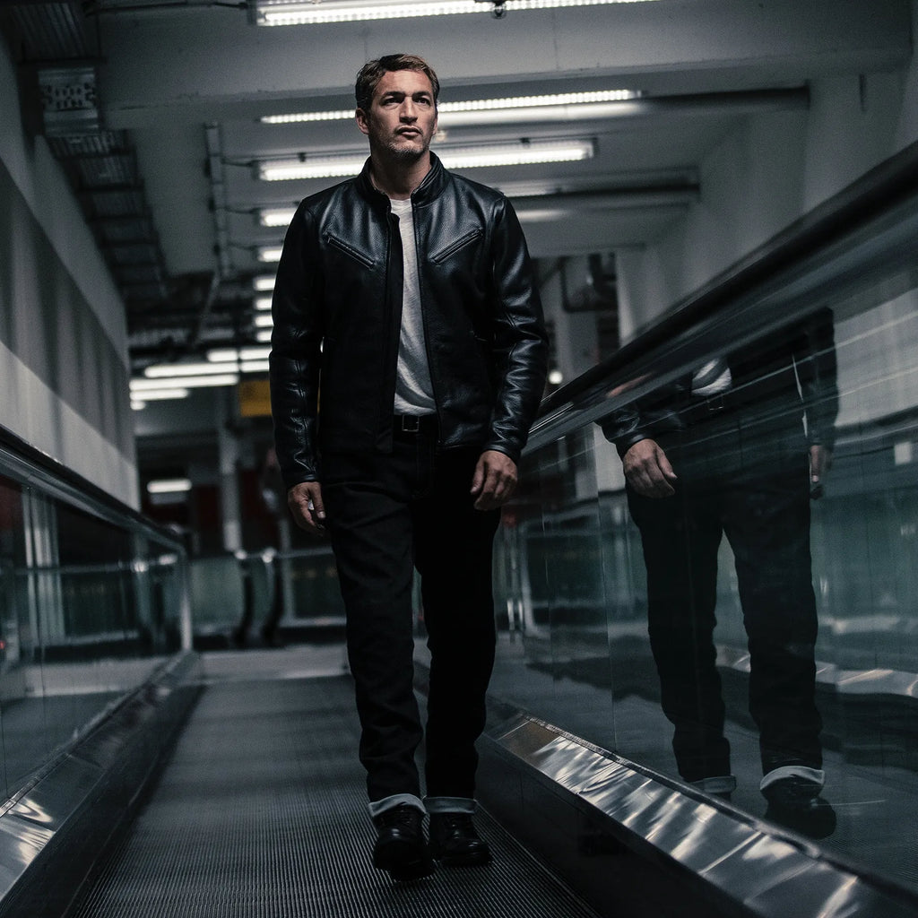 Premium Leather Jacket-Motorcycle Race Suit