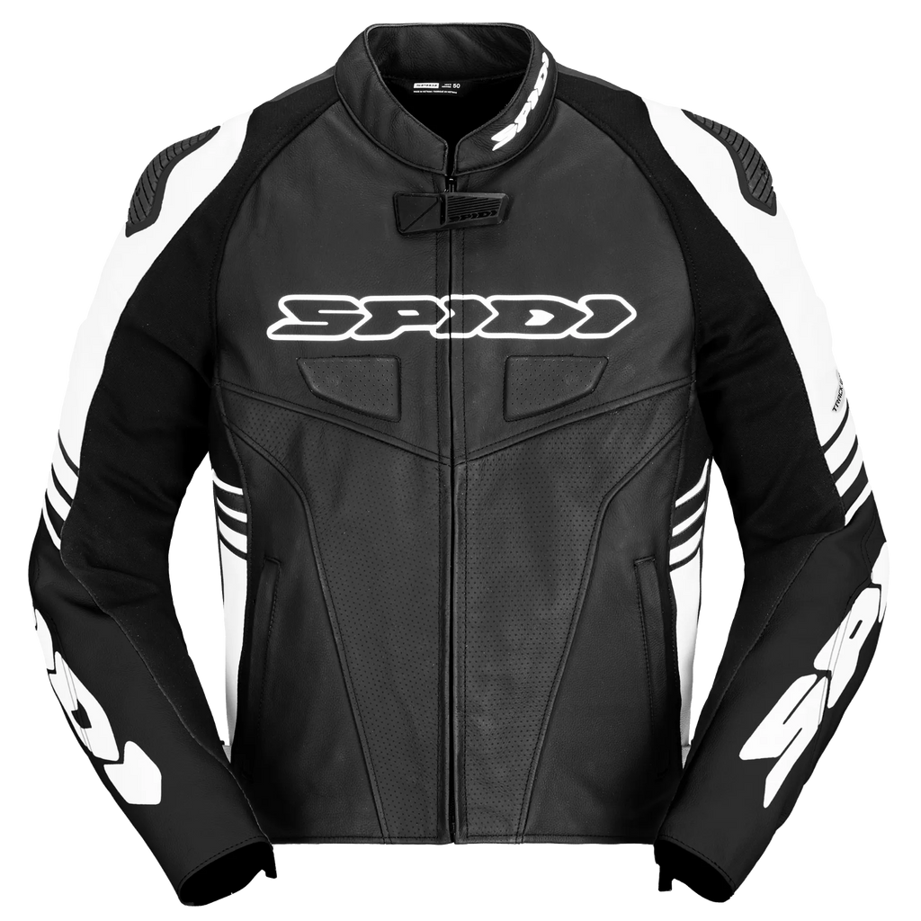 Track Warrior Leather Jacket-Motorcycle Race Suit