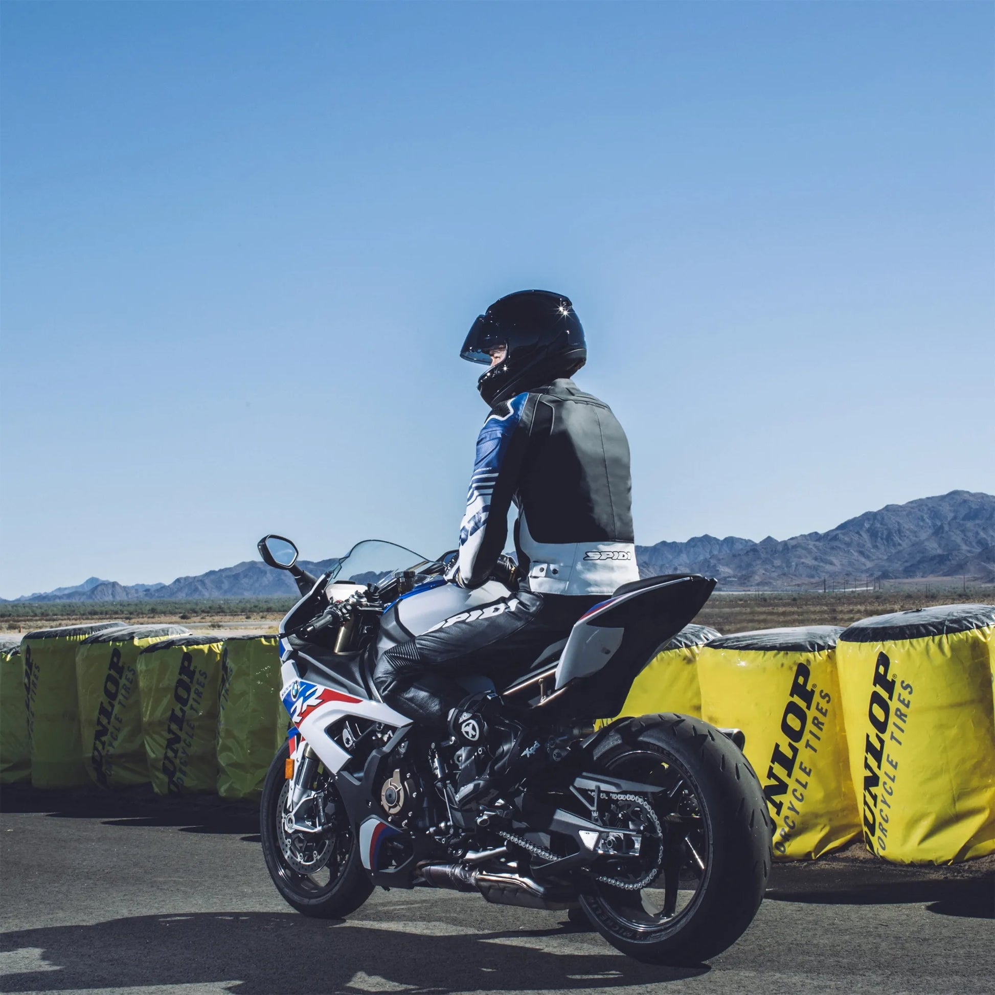 Track Warrior Leather Jacket-Motorcycle Race Suit