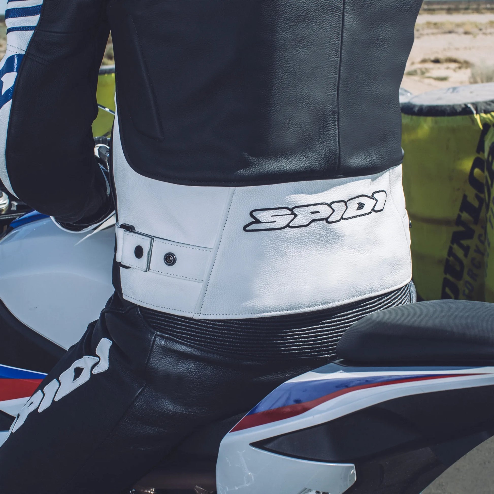 Track Warrior Leather Jacket-Motorcycle Race Suit