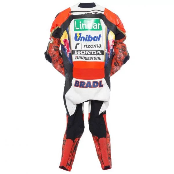 Honda racing Suits Stefan Bradl GP 2014-Motorcycle Race Suit