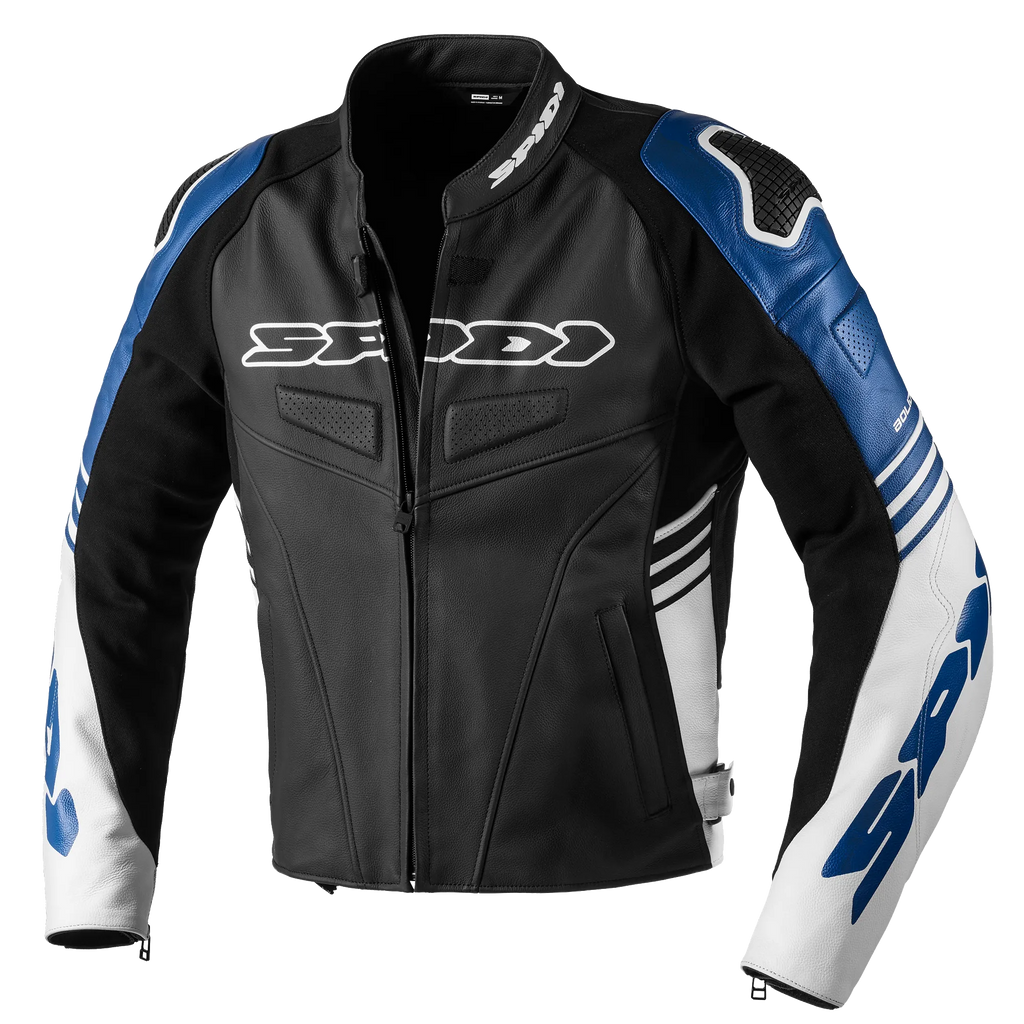 Track Warrior Leather Jacket-Motorcycle Race Suit