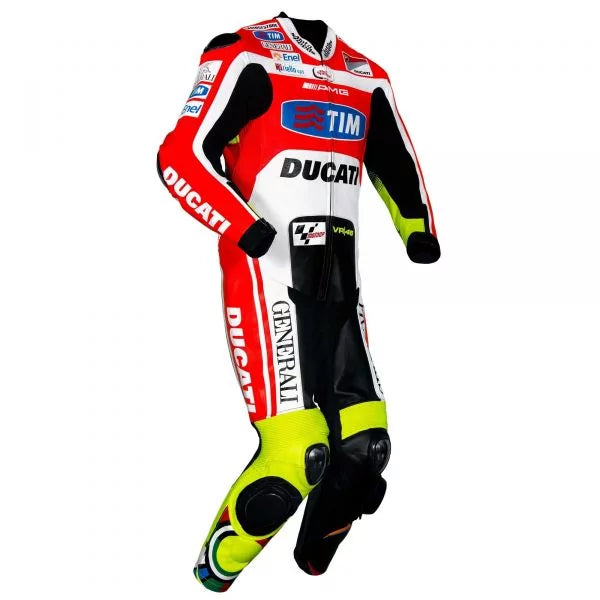 Motorsport Suit Valentino Rossi Ducati MotoGP 2011-Motorcycle Race Suit