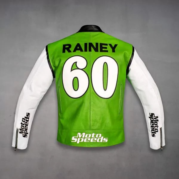 Kawasaki Vintage Jacket Wayne Rainey-Motorcycle Race Suit