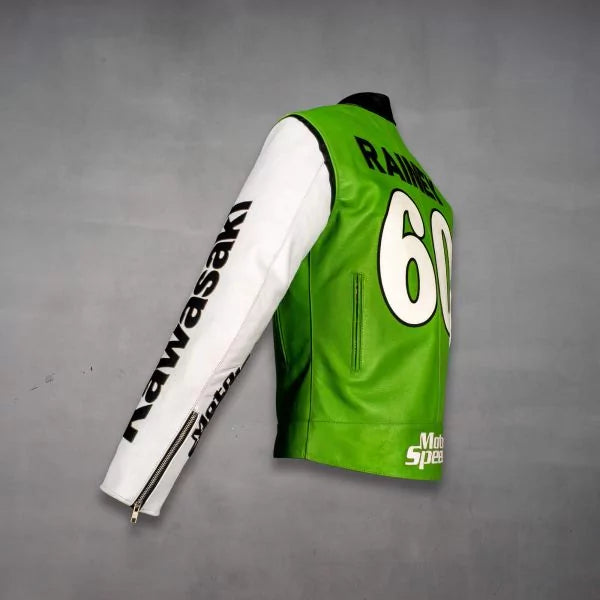 Kawasaki Vintage Jacket Wayne Rainey-Motorcycle Race Suit